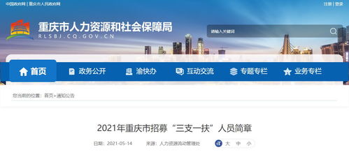 2017年重慶三支一扶成績查詢入口與人力信息咨詢服務指南